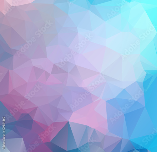 Polygonal mosaic paper background