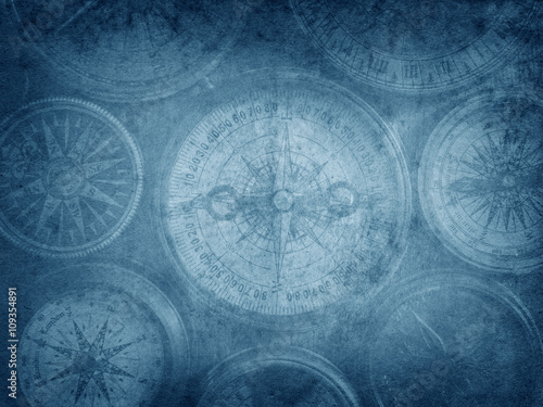 Travel and nautical theme grunge background