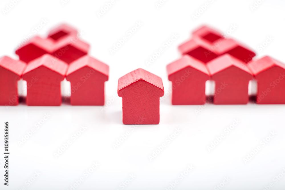 Property insurance and security concept Property insurance and security concept