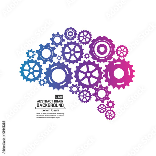 Abstract brain gear