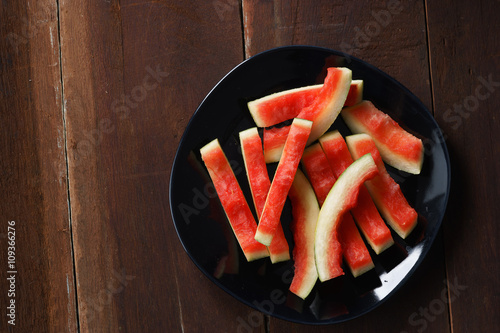 Fotografi watermelon rind