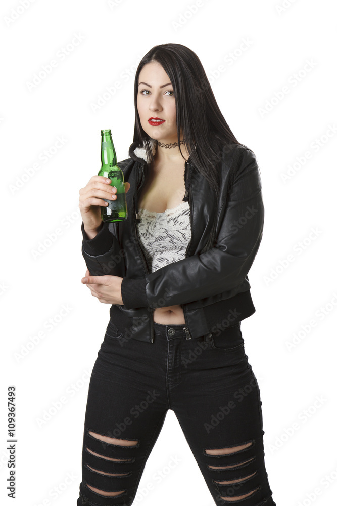 Holding a beer Holding a beer