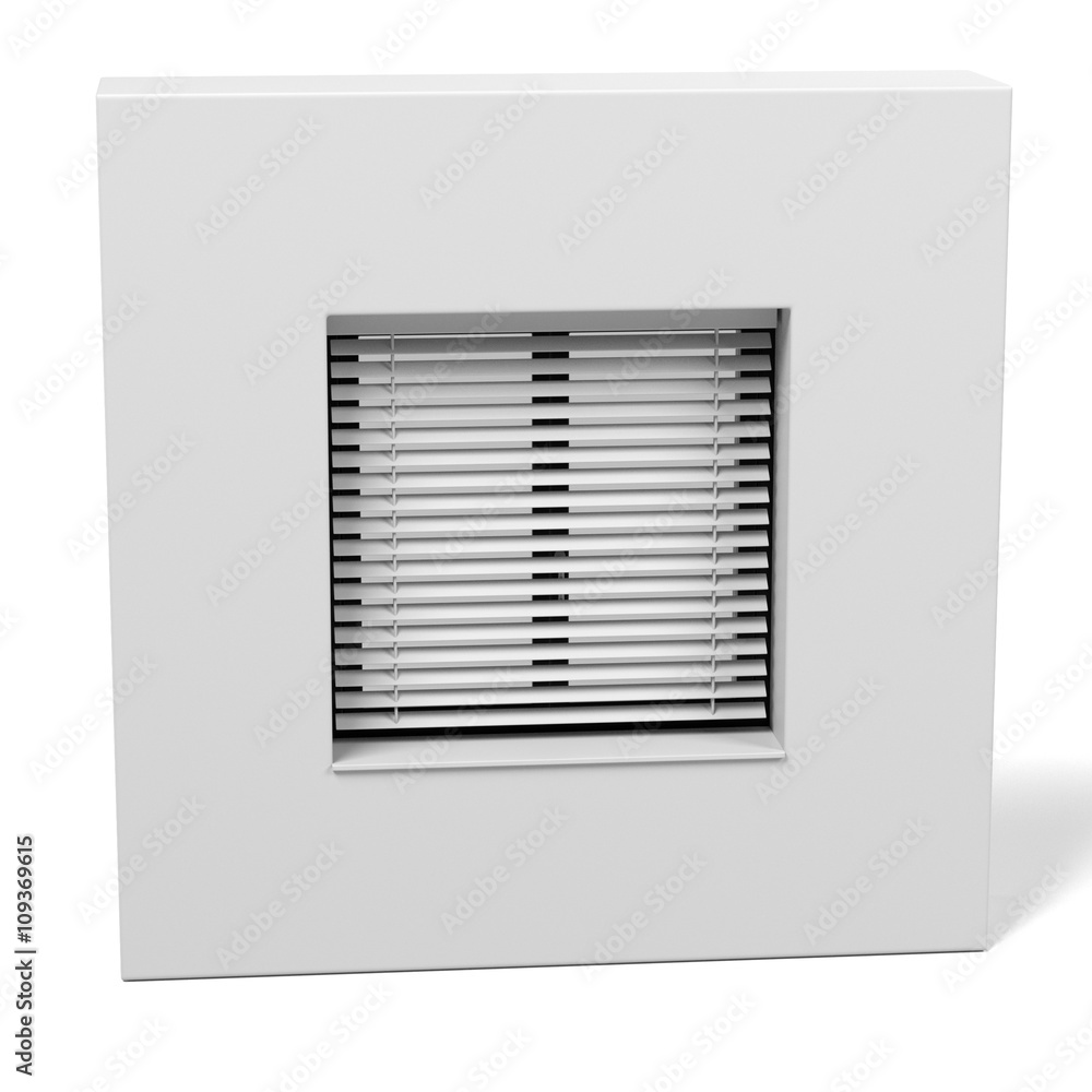 3d rendering of window with blinds 3d rendering of window with blinds