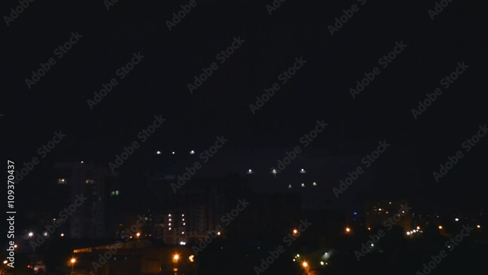Line discharges and lightning against a background of storm clouds night as part of the urban landscape
Line discharges and lightning against a background of storm clouds night as part of the urban landscape