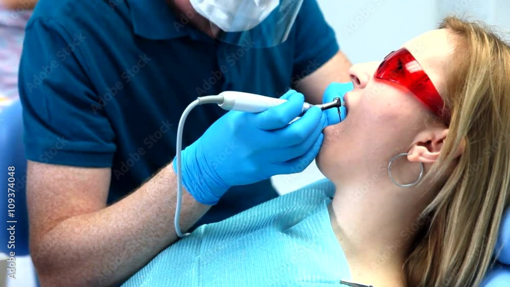 dentist treats teeth dentist treats teeth