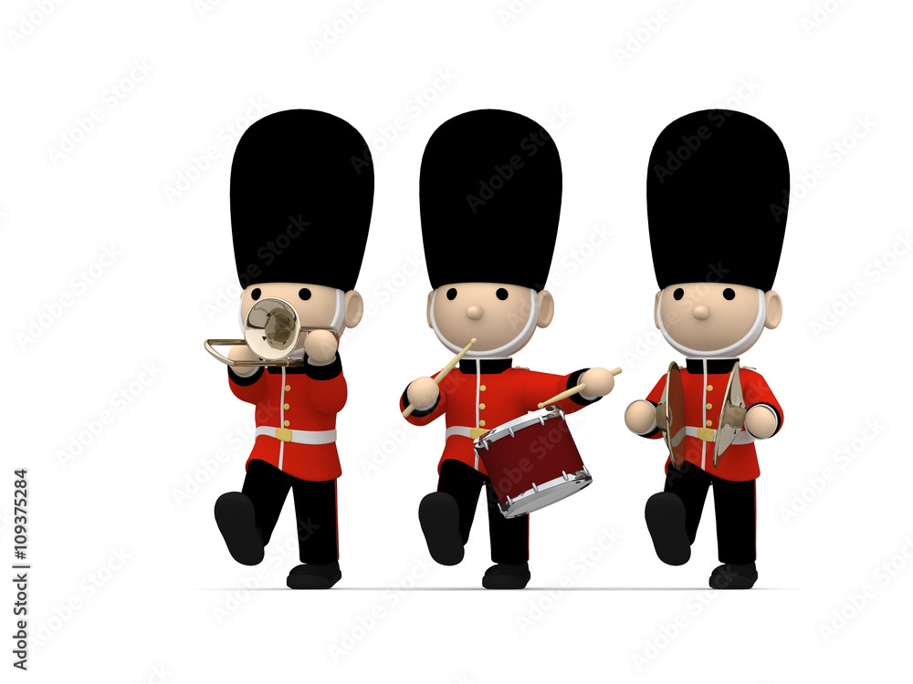 3D illustration Toy Soldier 3D illustration Toy Soldier