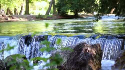 Wasserfall im Englischen Garten