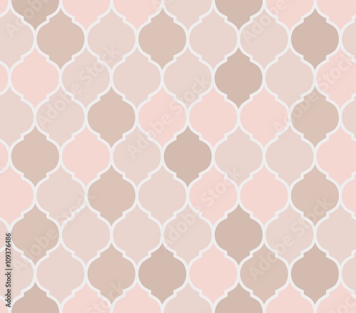 Seamless pattern pink tiles, vector
