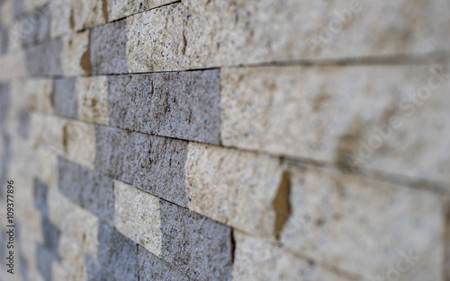 Obraz na plátně The pattern of the surface of the marble walls.