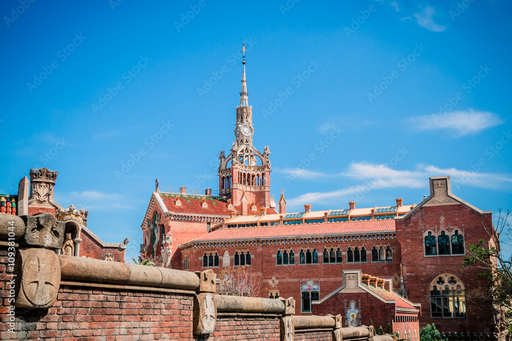 Obraz premium Ancien Hôpital de Sant Pau à Barcelone