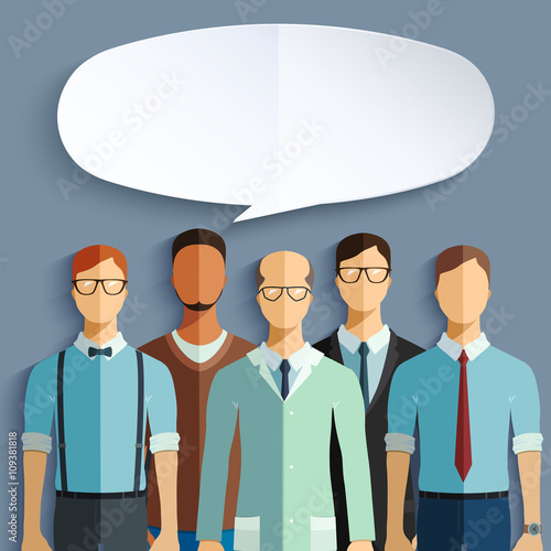 Business icons. Brainstorming.