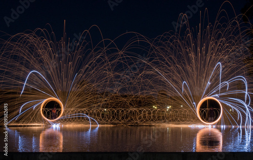 Lightpainting-Stahlwolle fotografie photo