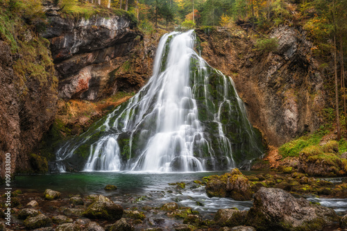 Fototapeta Naklejka Na Ścianę i Meble -  Waterfall in Mountain