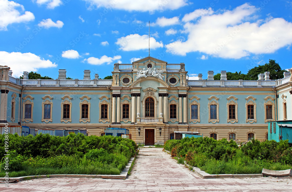 Mariyinsky Palace under reconstruction, Kyiv, Ukraine
