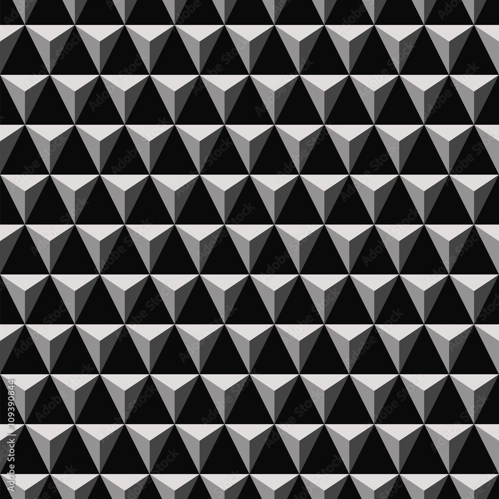 3D triangular pyramid pattern 3D triangular pyramid pattern