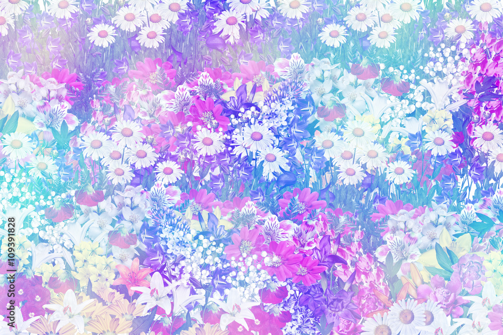 Abstract floral background Abstract floral background