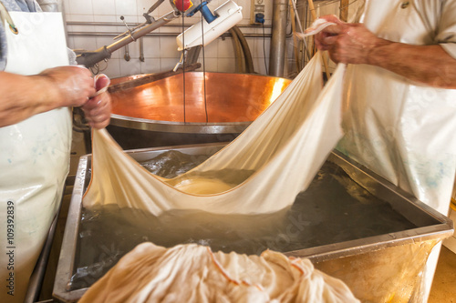 Production of cheese