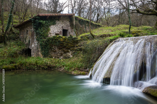 Ancient water mill of Belandia, Vizcaya (Spain