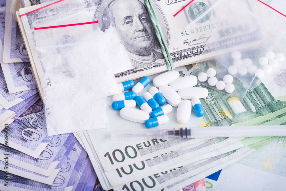 Drugs and prohibited substances - illegal trade Drugs and prohibited substances - illegal trade