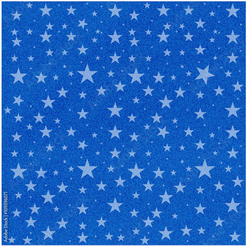 Jeans texture with stars