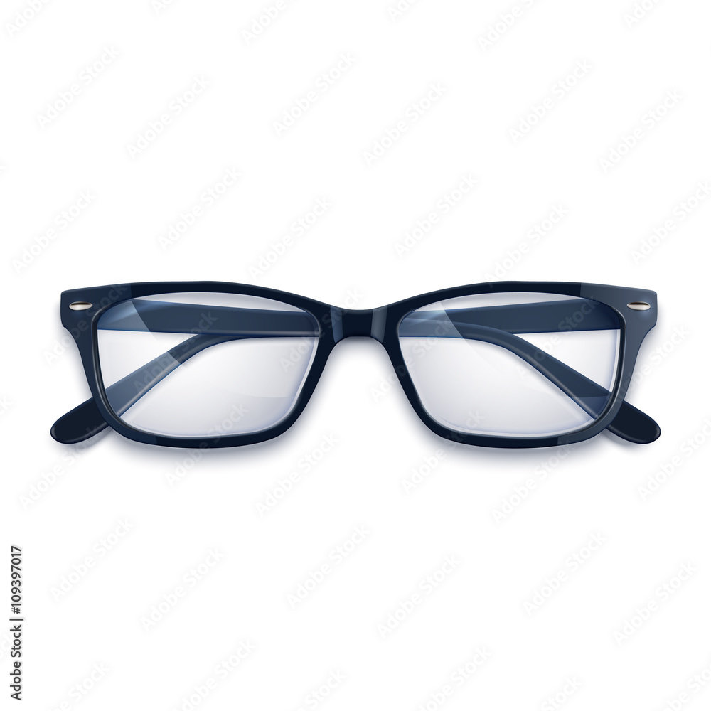 Fototapeta premium Vintage unisex glasses. 