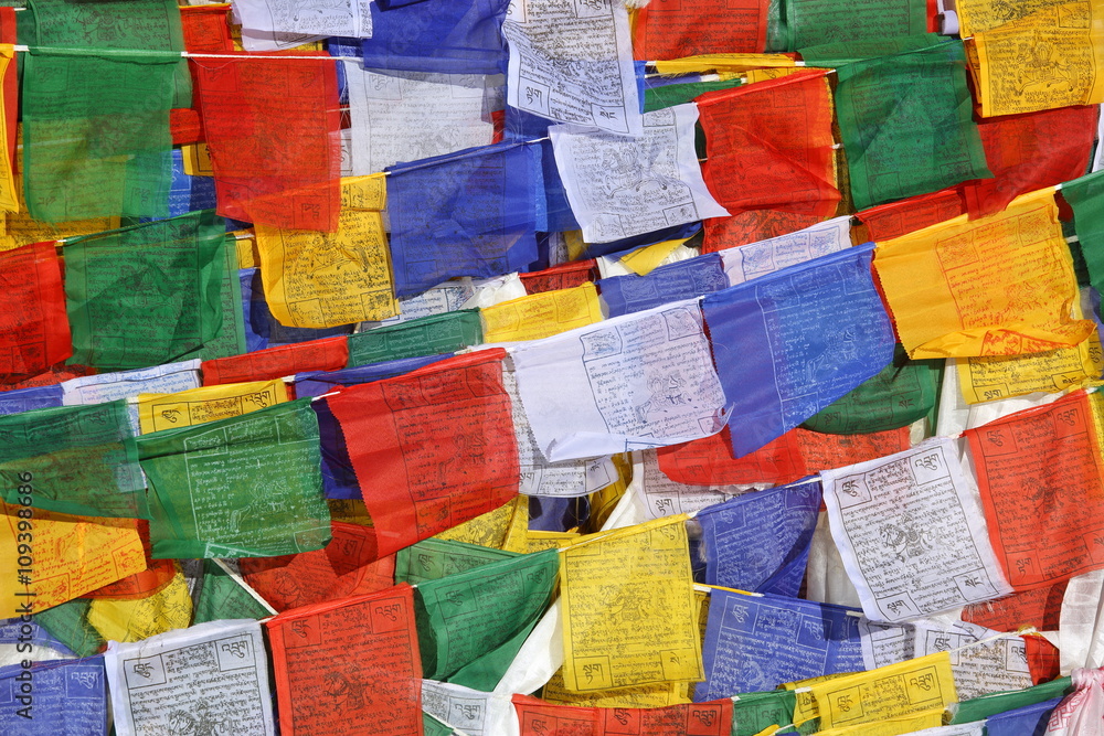 Buddhist prayer flags
Buddhist prayer flags