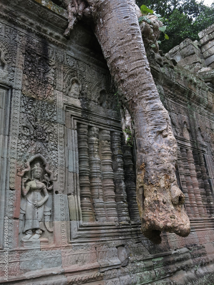 Naklejka premium Preah Kahn temple, Cambodia