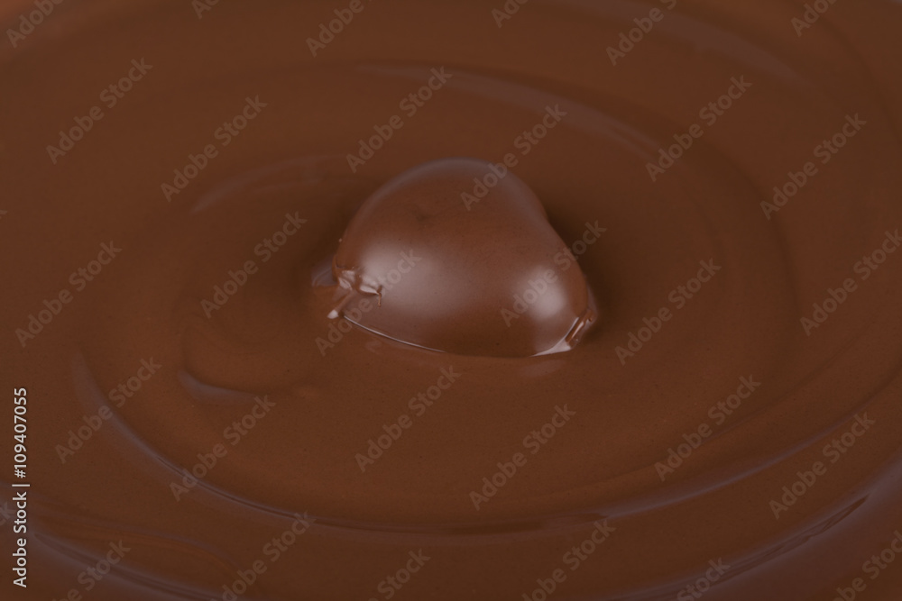 melted chocolate melted chocolate