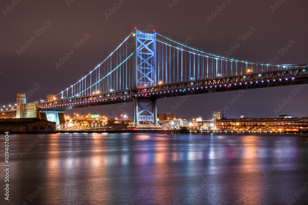Ben Franklin Bridge, Philadelphia