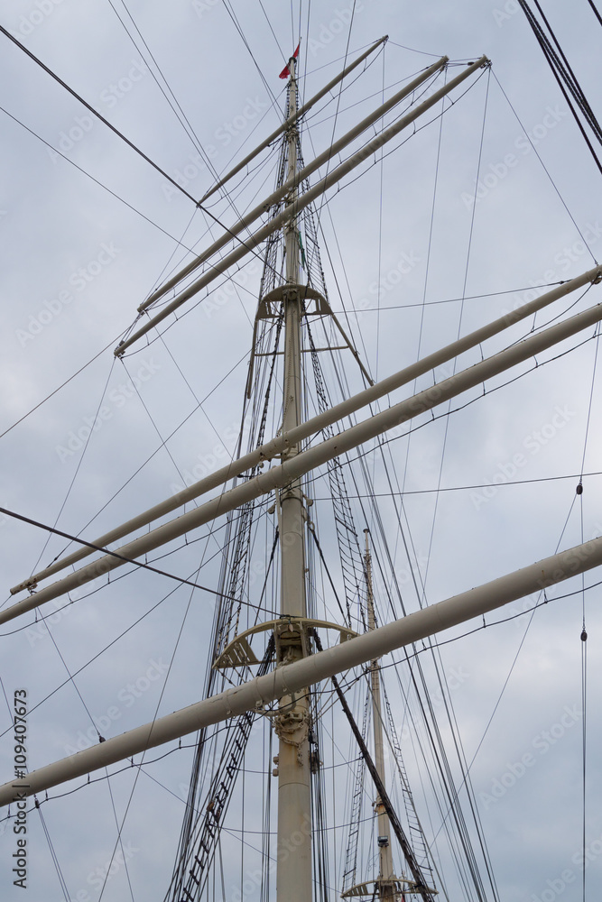 Rickmer Rickmers, Hamburg, Takelage Rickmer Rickmers, Hamburg, Takelage