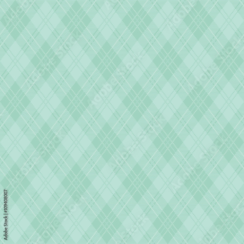 アーガイル柄　ミントグリーン　背景