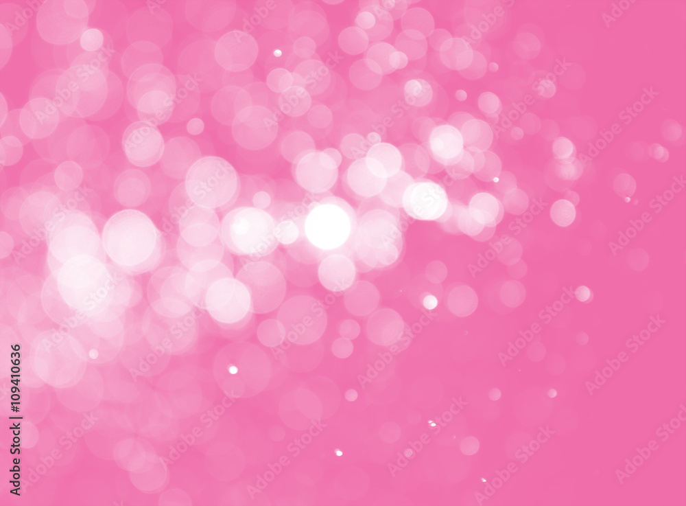 pink bokeh background
