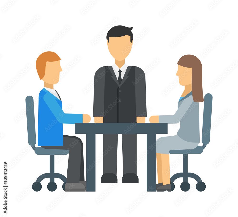 Business Competition vector illustration. Business Competition vector illustration.