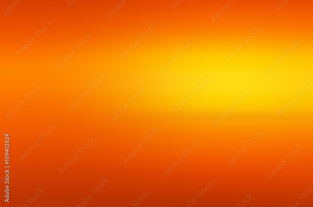 Naklejka premium Orangener Hintergrund mit gelben Elementen