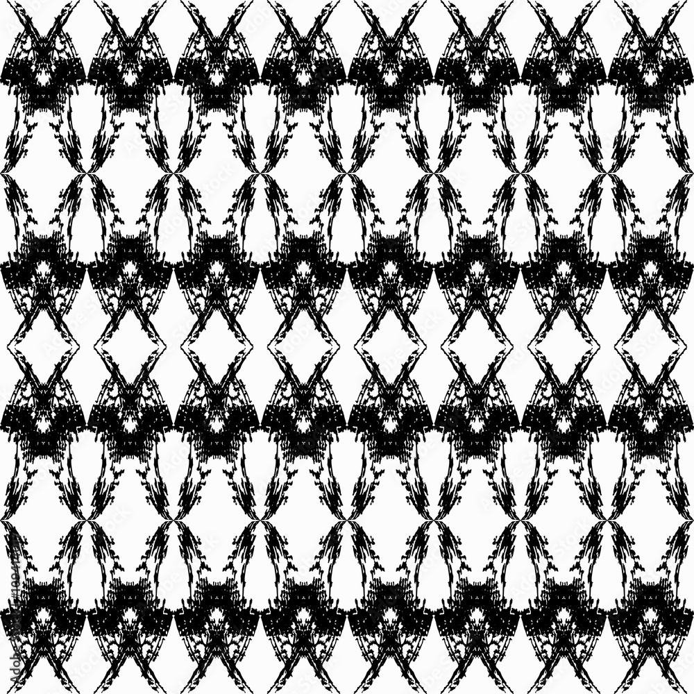 thin white lines vintage seamless pattern vector illustration Stock