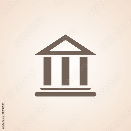 Icon Of Bank.