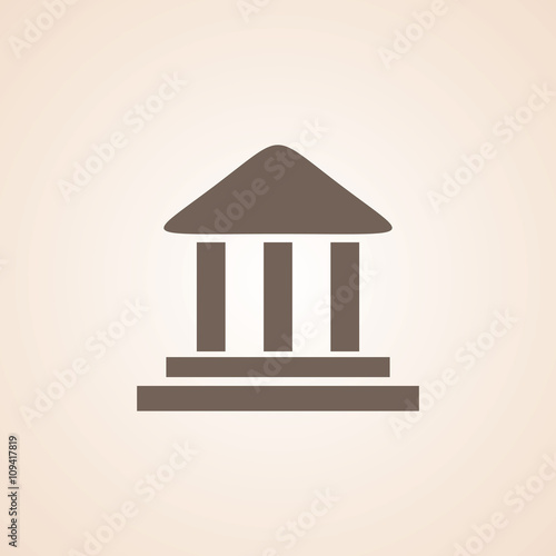 Icon Of Bank.