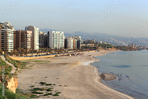 Beirut on the Mediterranean Shore © diak