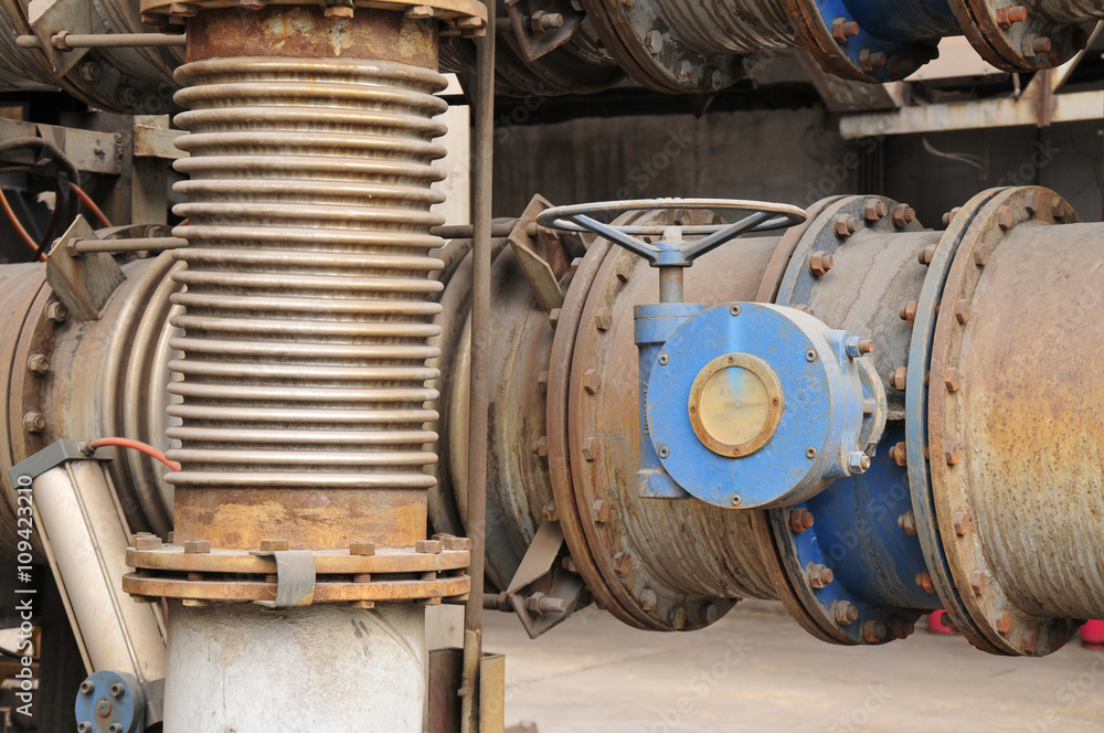 Pipeline valve facilities in steel mills Pipeline valve facilities in steel mills