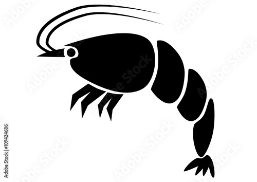 black shrimp