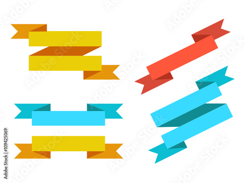 set of ribbons