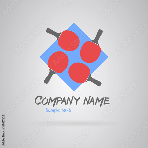 Logo ping pong square.