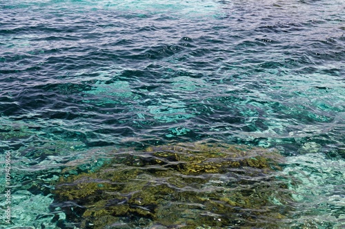 Clear waters near island Gozo