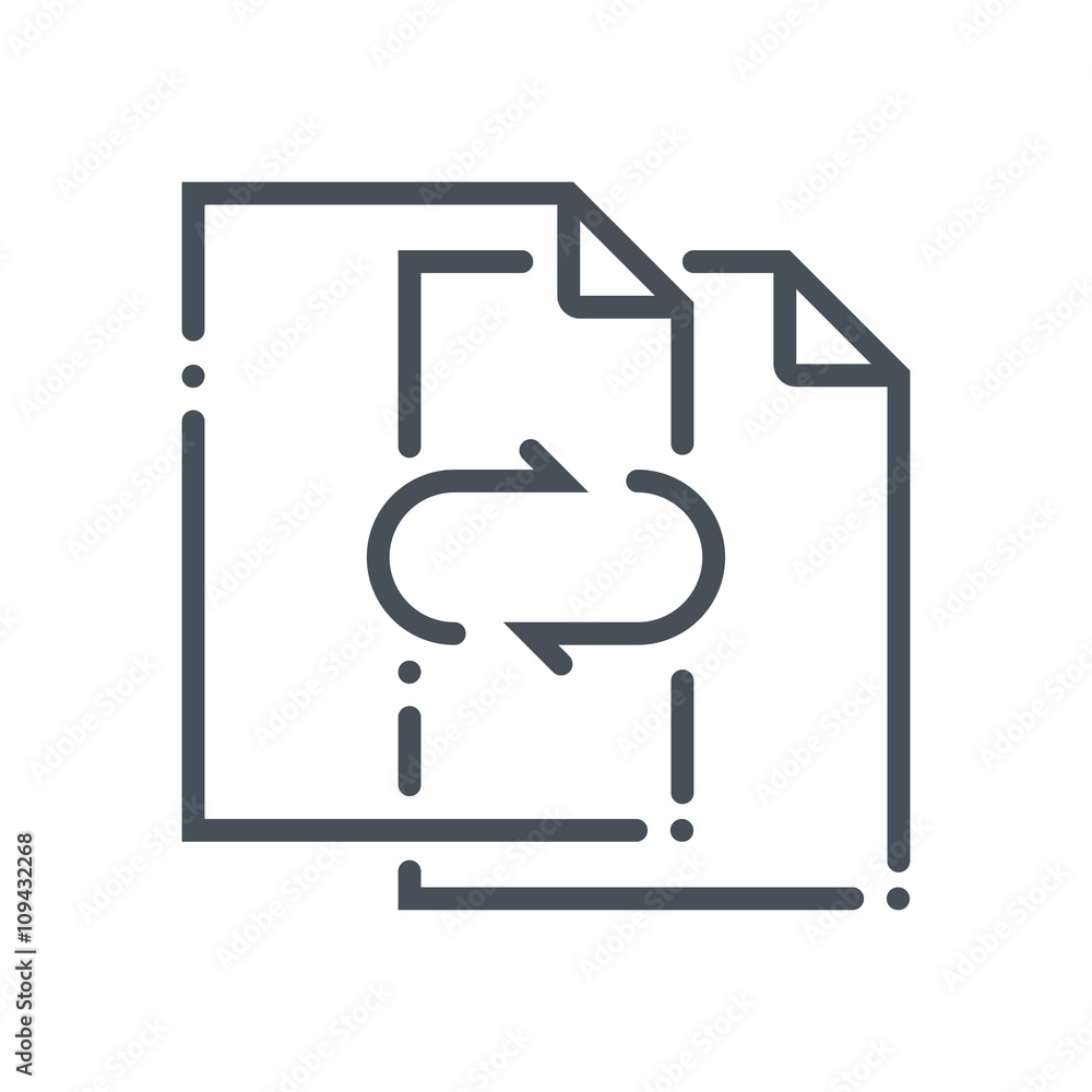 Data exchange, transfer icon Data exchange, transfer icon