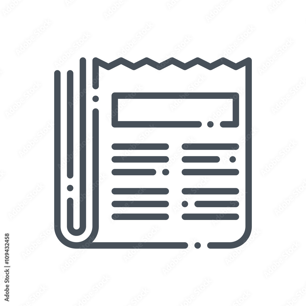 Newspaper icon Newspaper icon