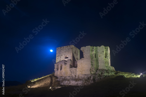 Antiguo castillo almohade de la Estrella en el municipio de Teba provincia de Málaga photo