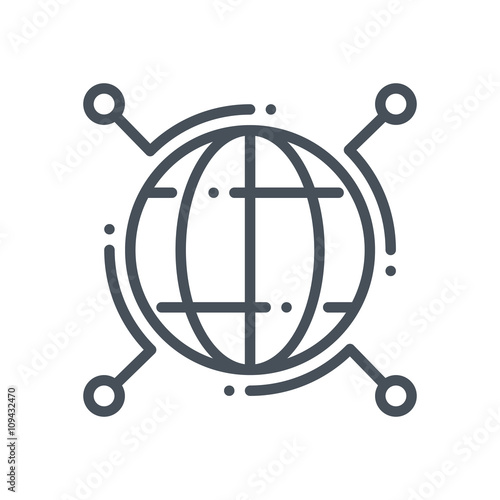 Distribution channels icon