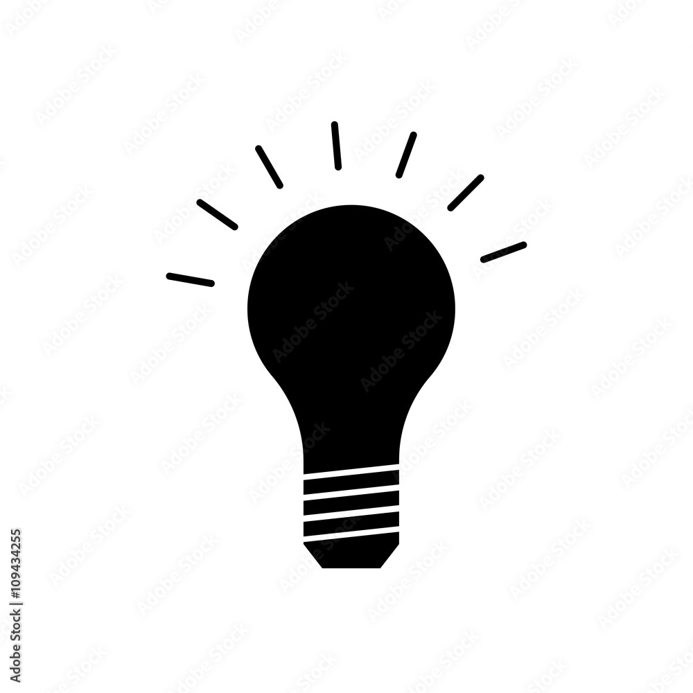 Light Bulb icon - Vector Light Bulb icon - Vector