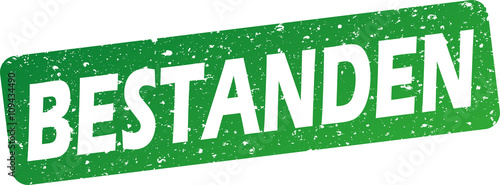Bestanden grüner Button