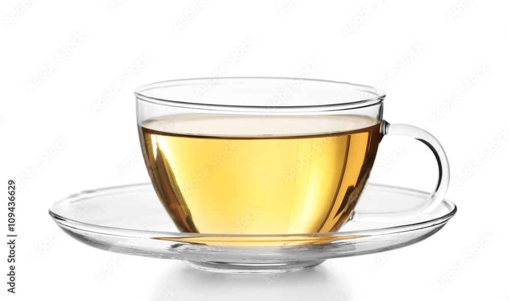 Cup of tea isolated on white Cup of tea isolated on white